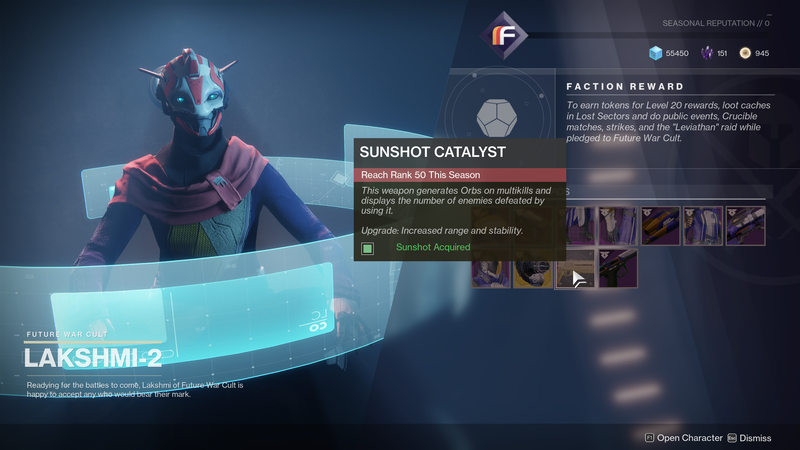 Illustration for article titled Destiny 2’s Revamped Faction Rallies Are A Big Improvement